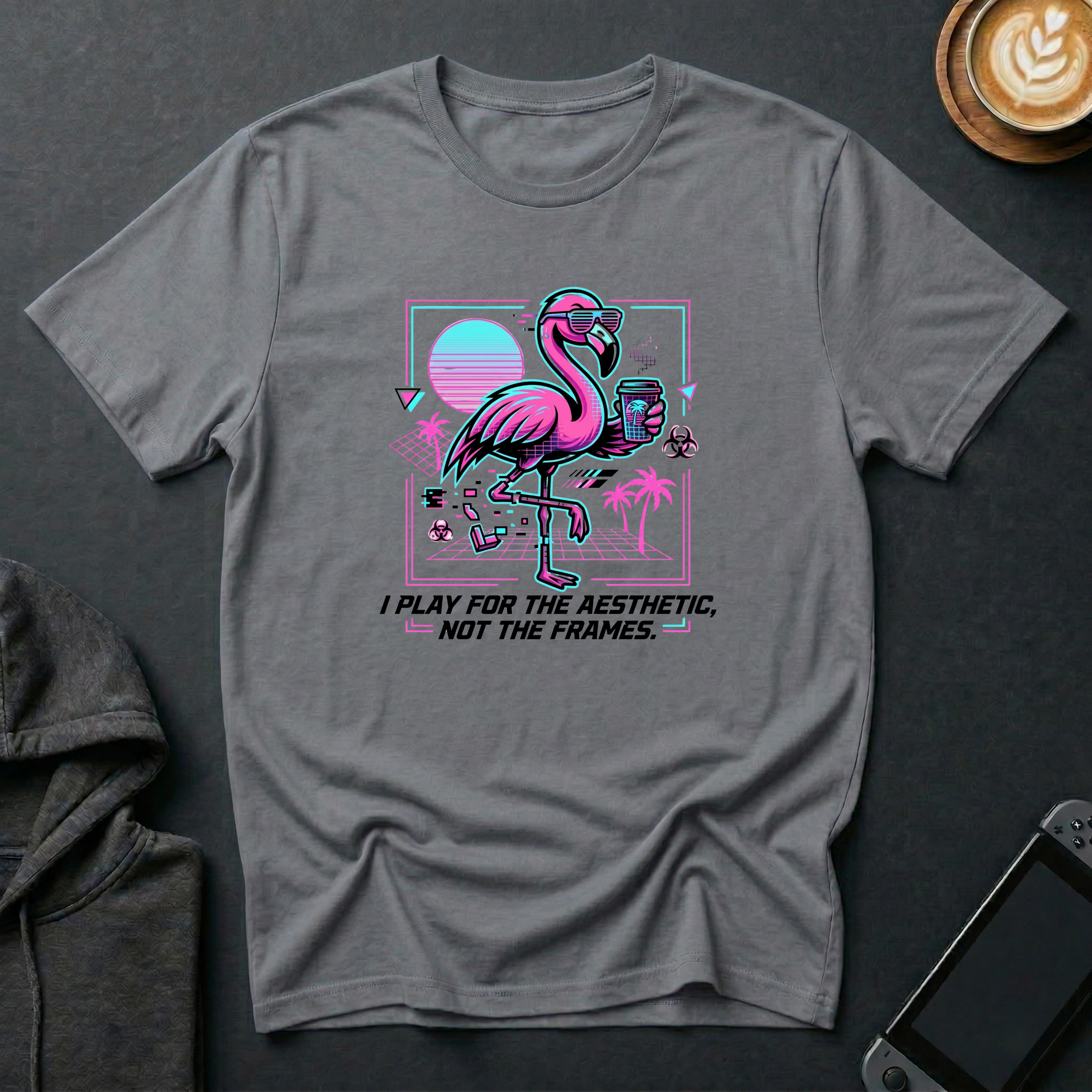 Frame-Drop Flamingo T-Shirt