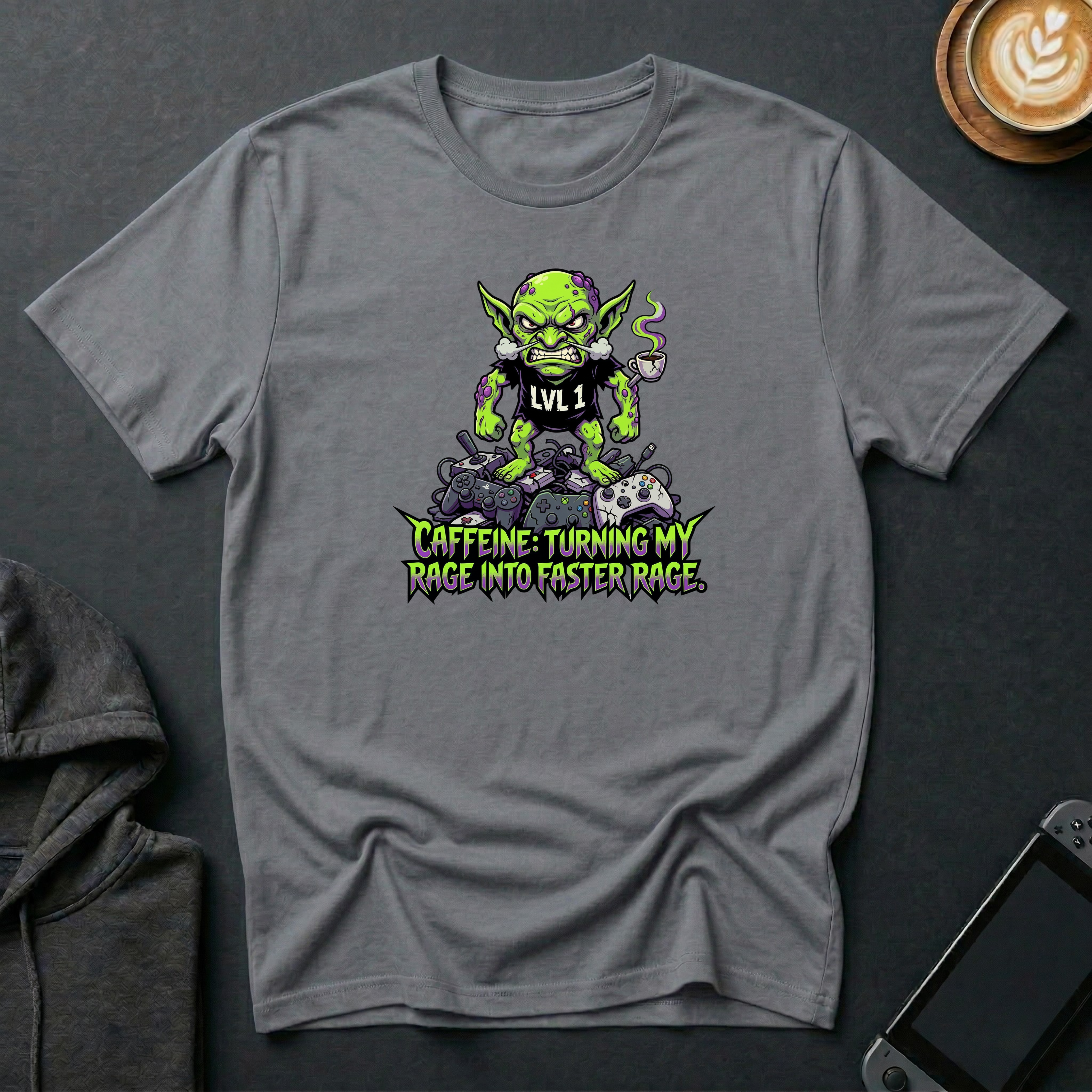 Caffeinated Chaos Mode T-Shirt