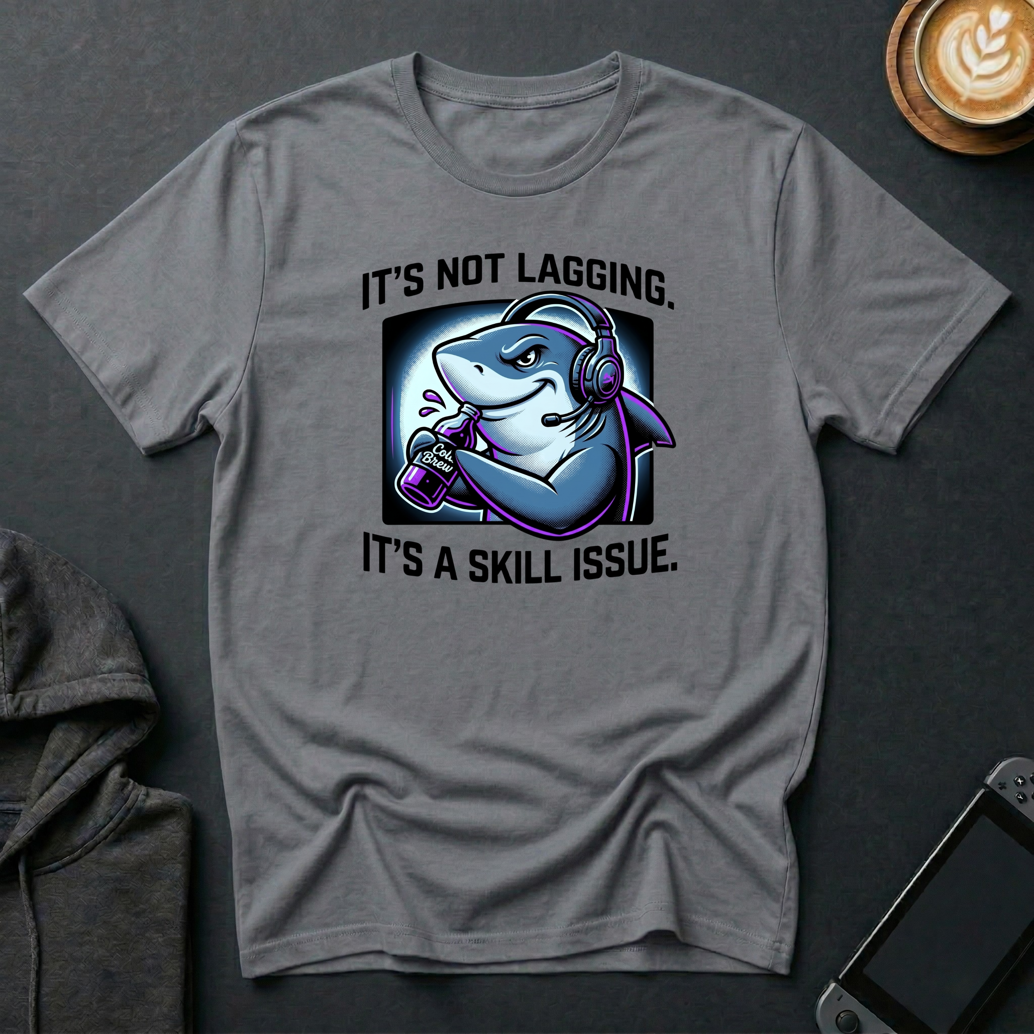 Skill-Issue Shark T-Shirt