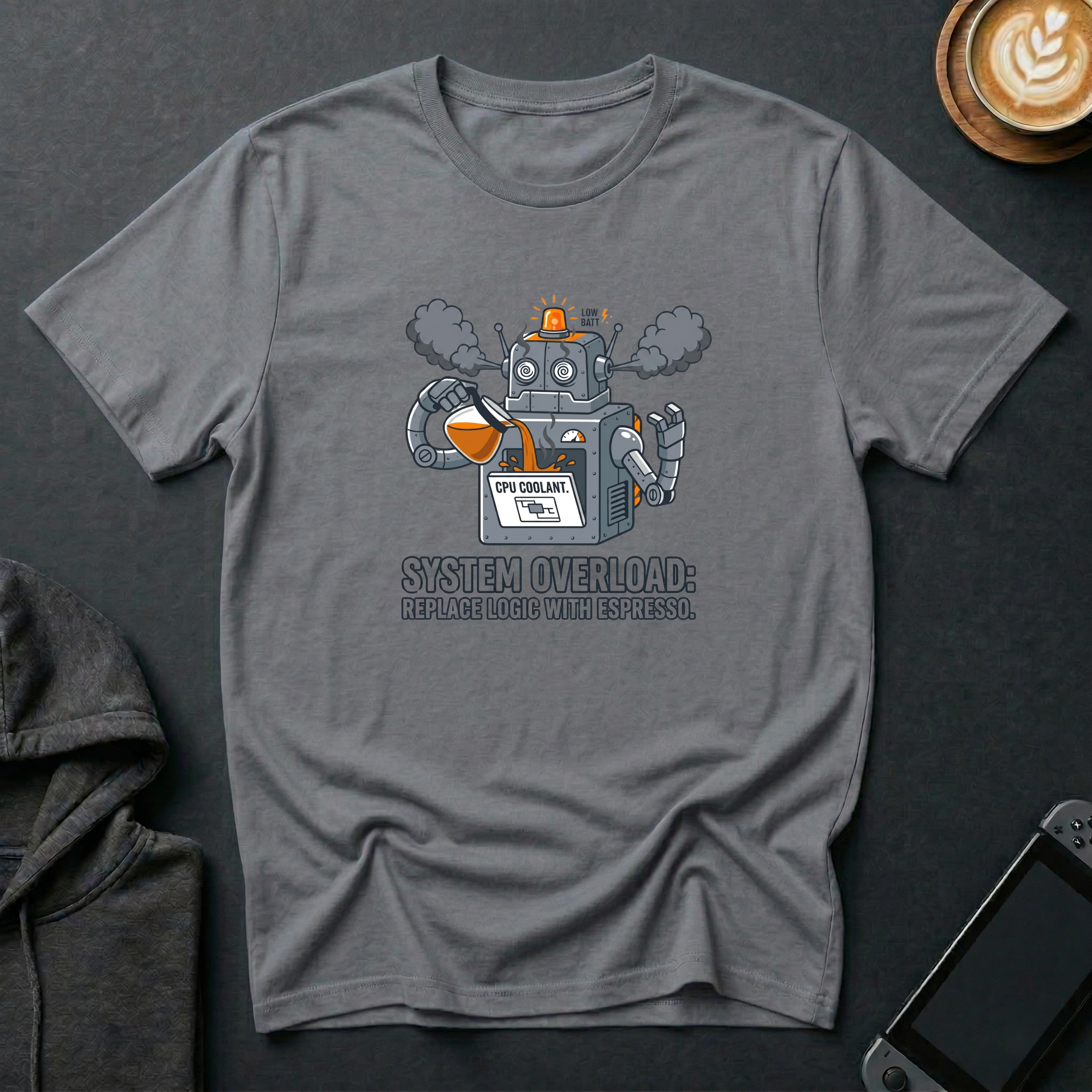 Overheated Robot T-Shirt