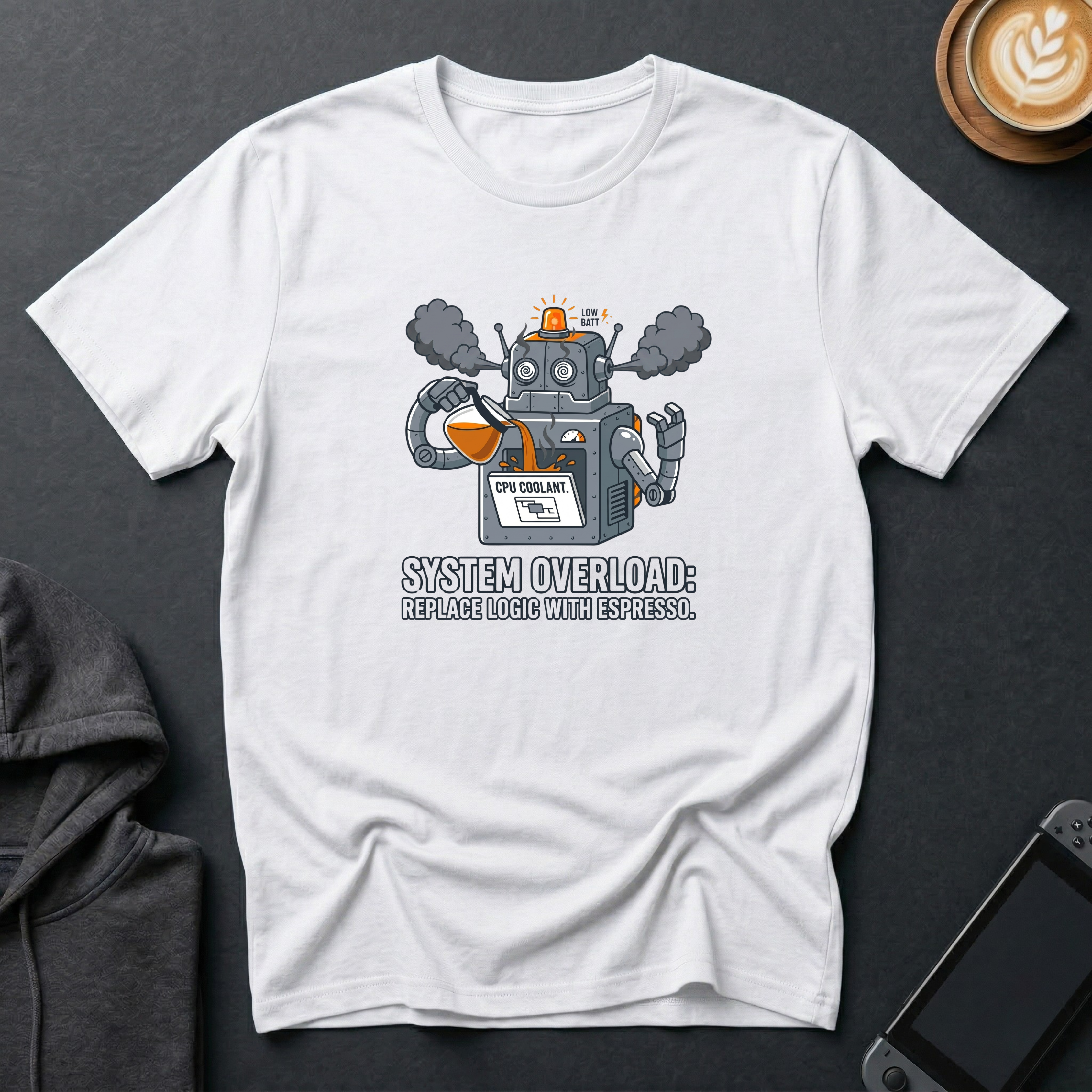Overheated Robot T-Shirt