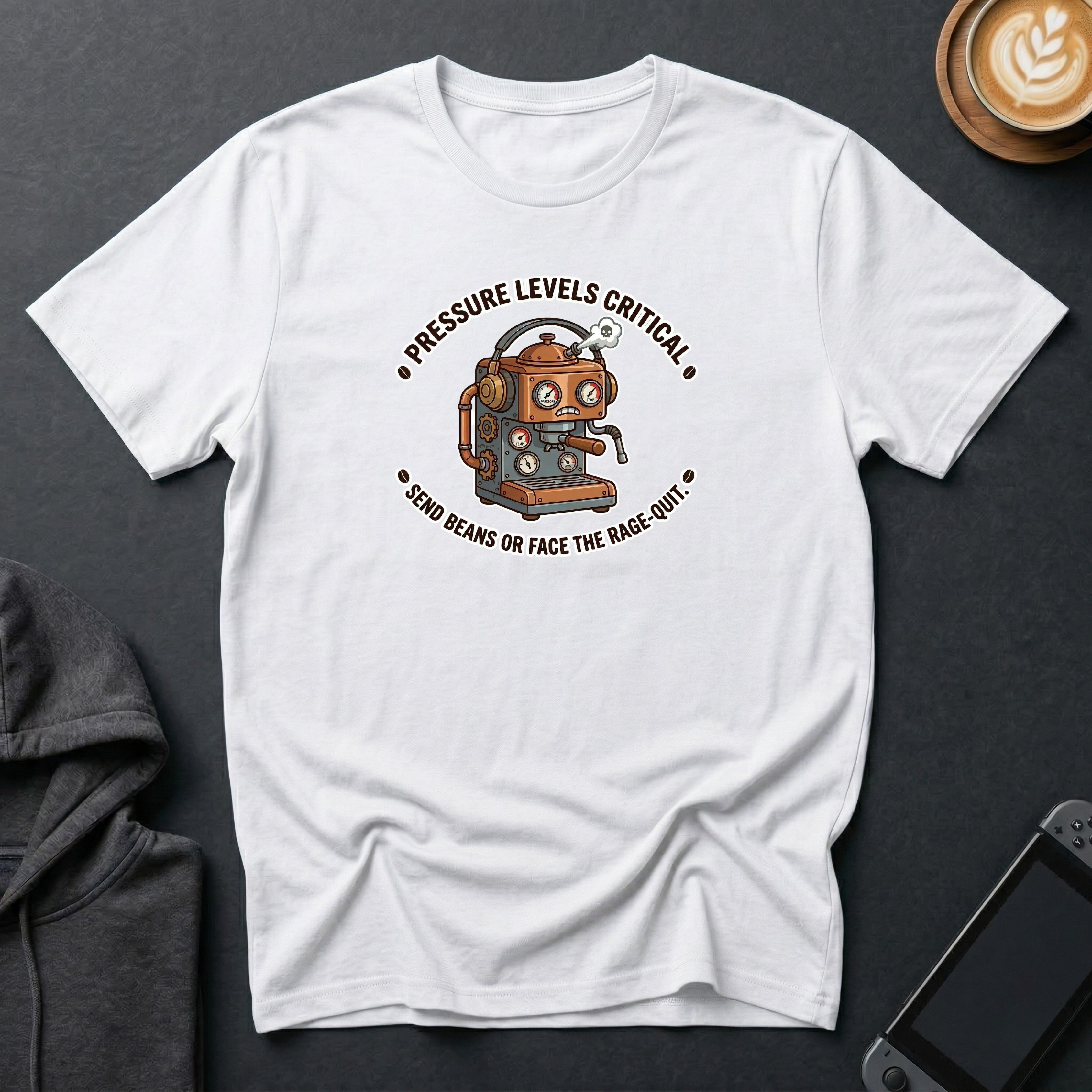 Rage-Valve Steam Engine T-Shirt