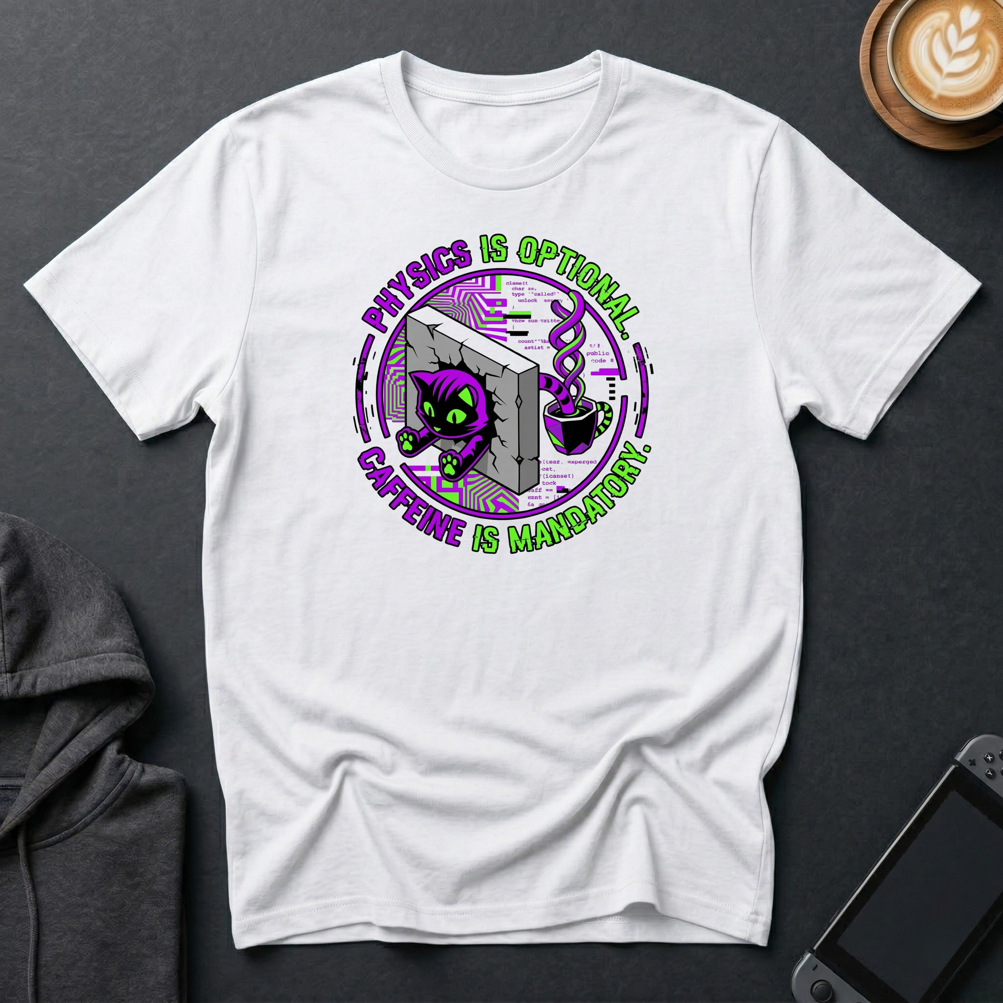Clipping Cat T-Shirt