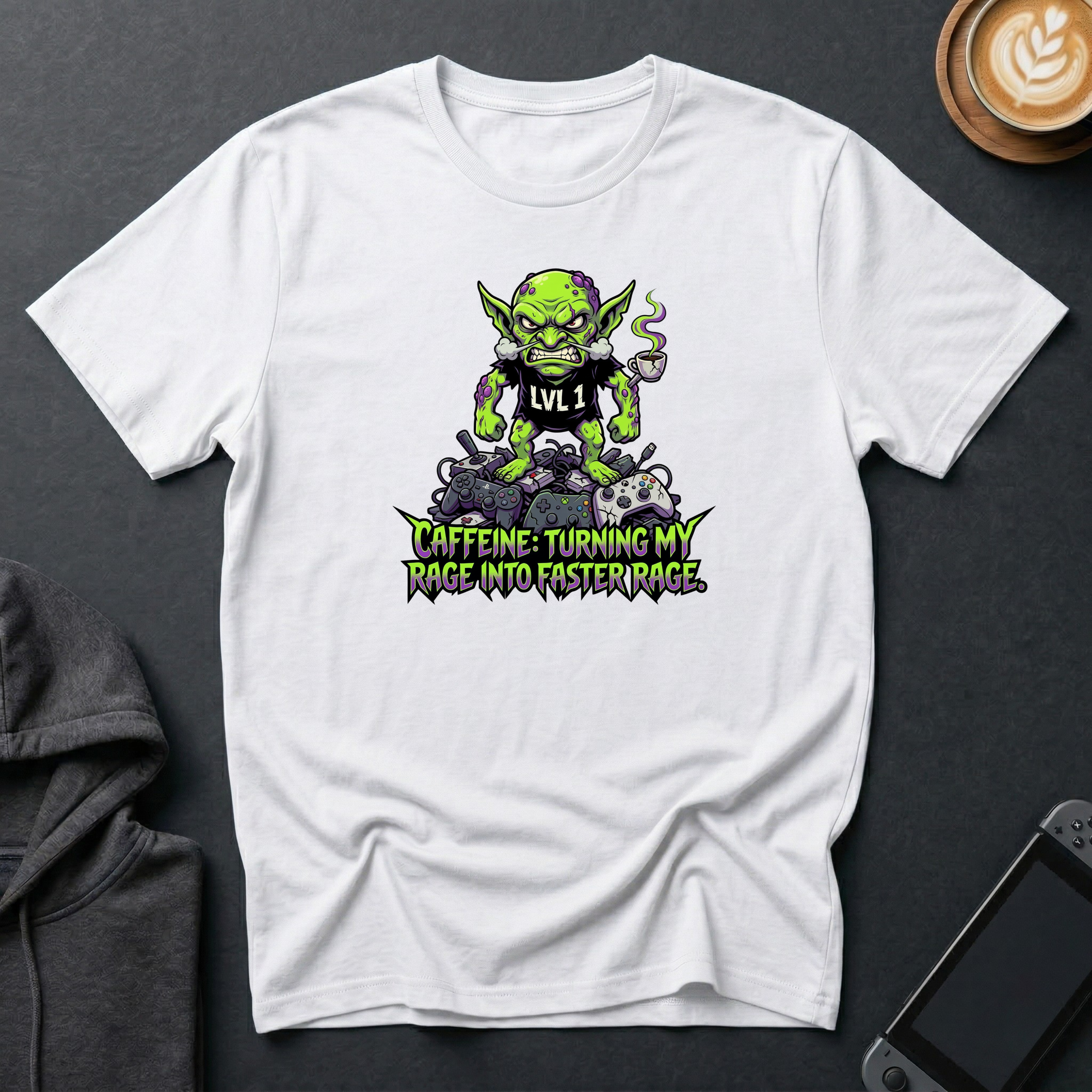 Caffeinated Chaos Mode T-Shirt
