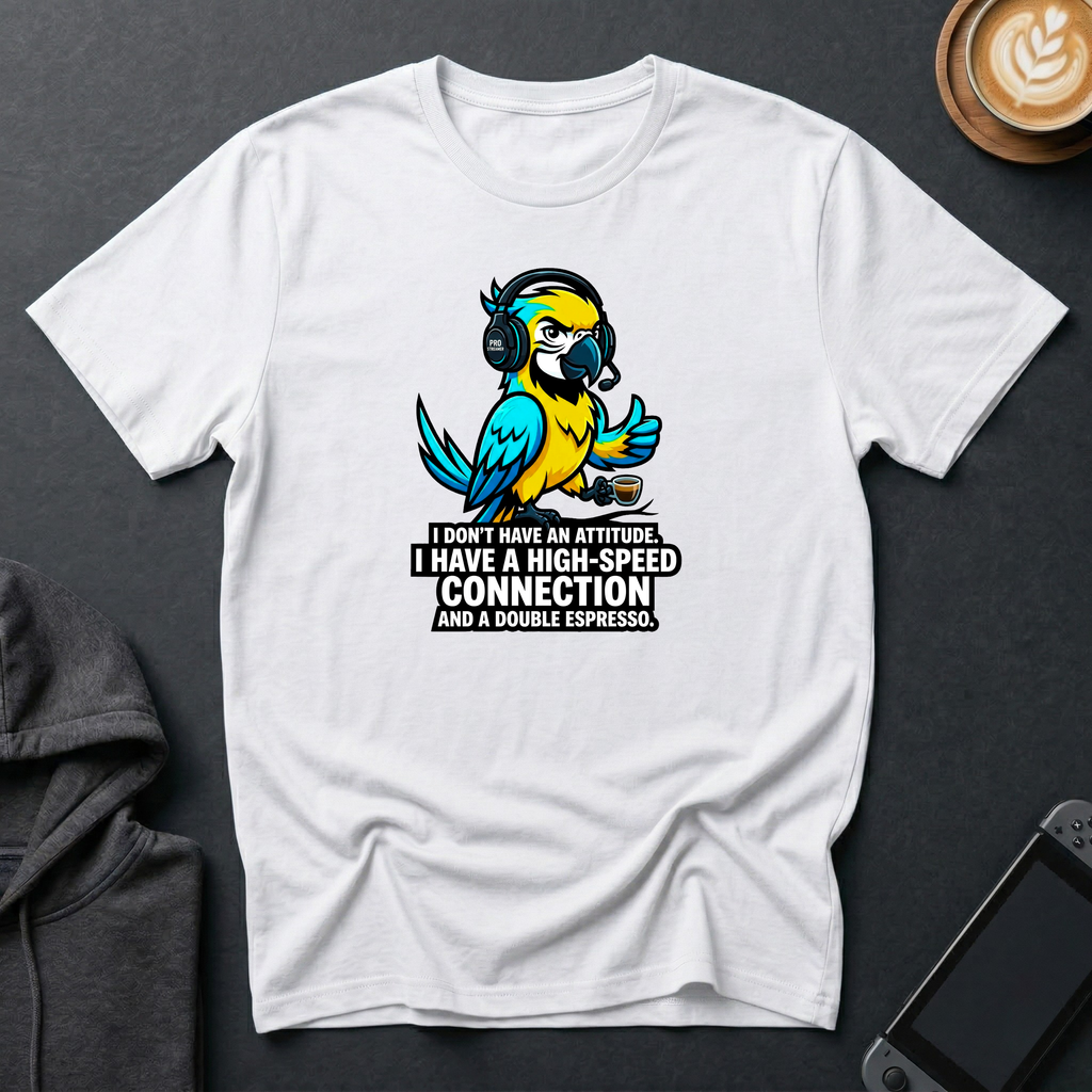 Trash-Talk Parrot T-Shirt