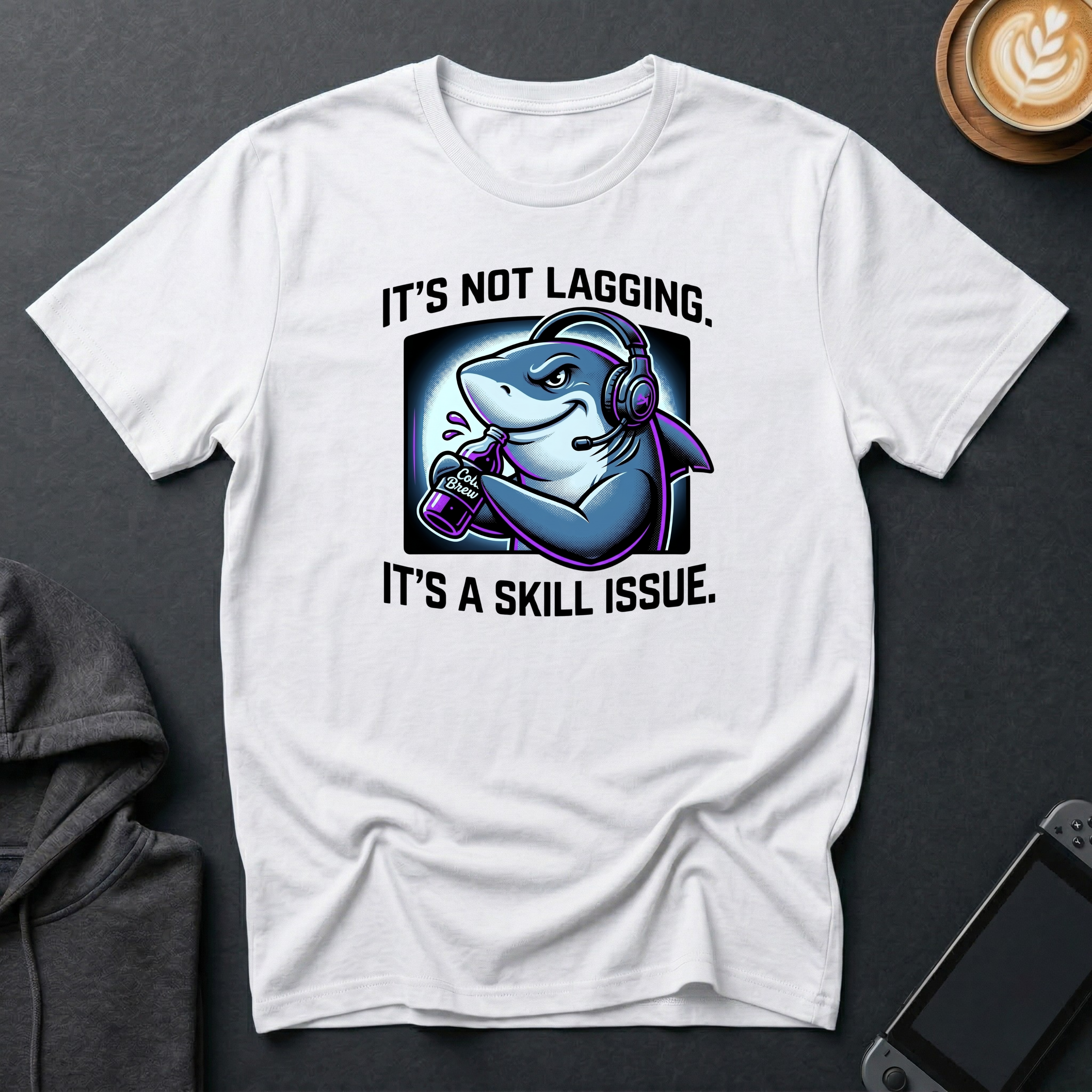 Skill-Issue Shark T-Shirt