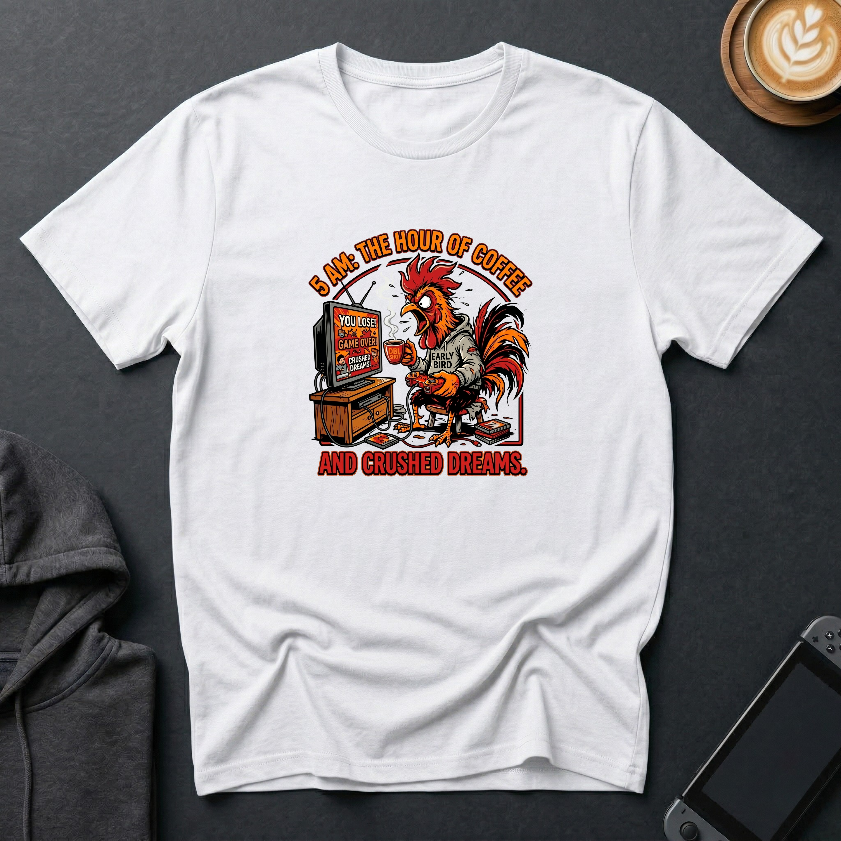 Rage-Quit Rooster T-Shirt