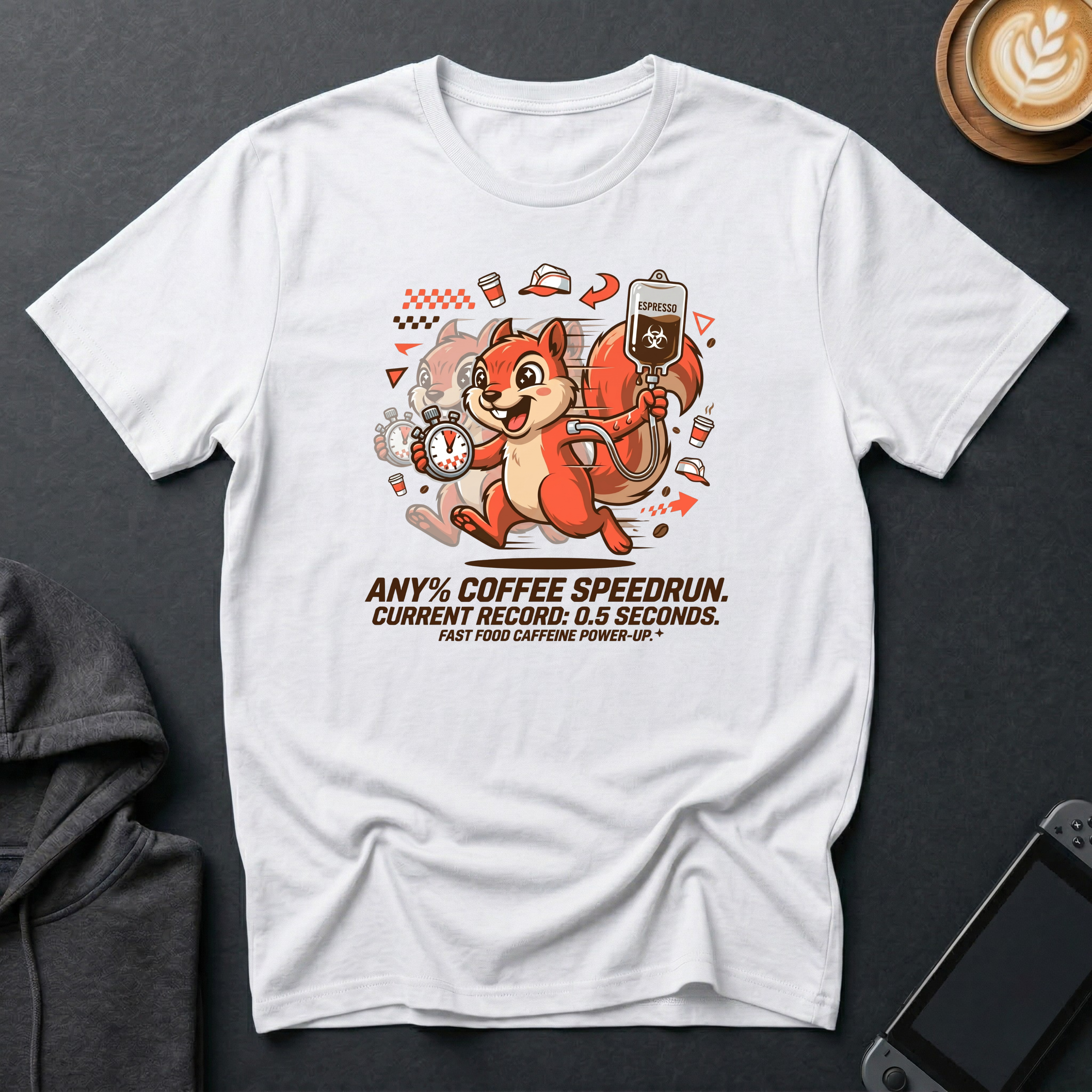 Speed-Run Squirrel T-Shirt