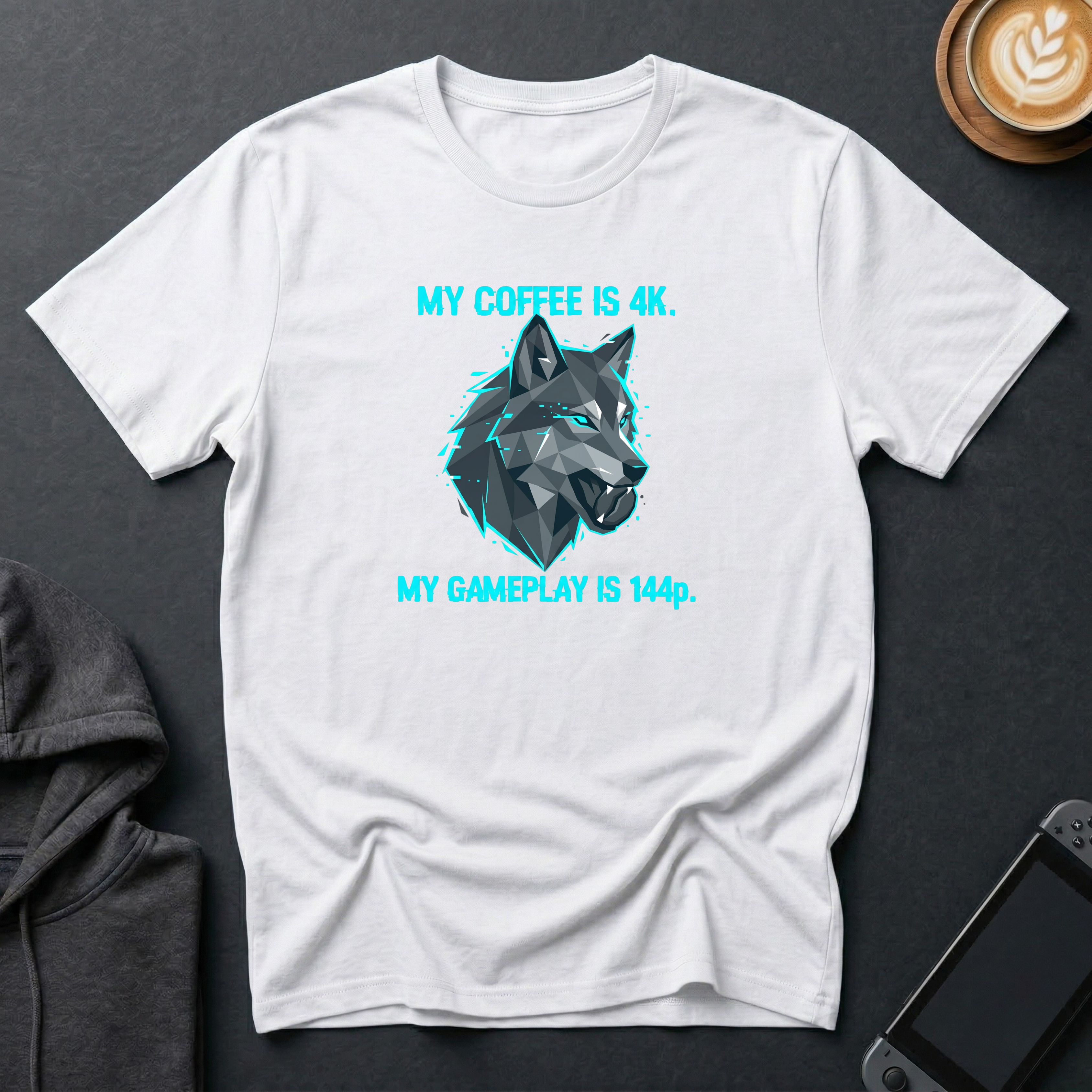 Low-Poly Wolf T-Shirt