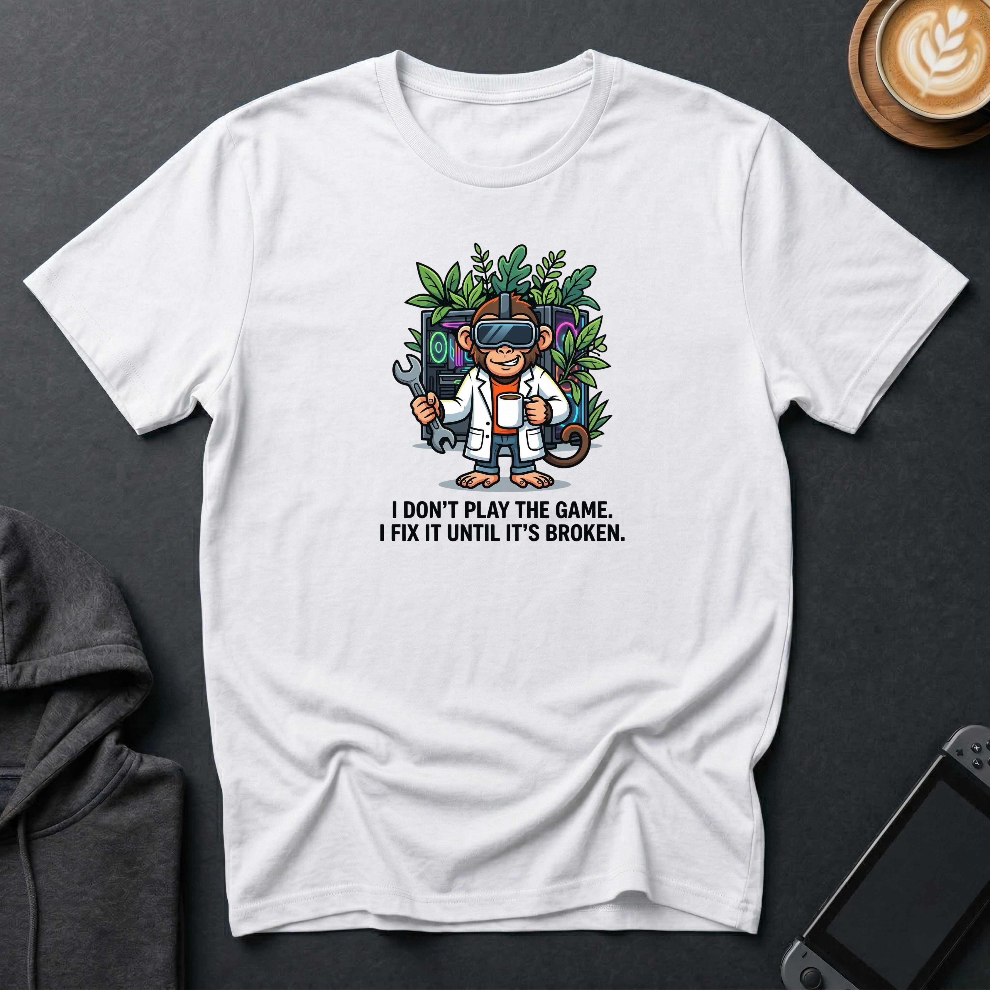 He Mod-It Until It Breaks Monkey T-Shirt