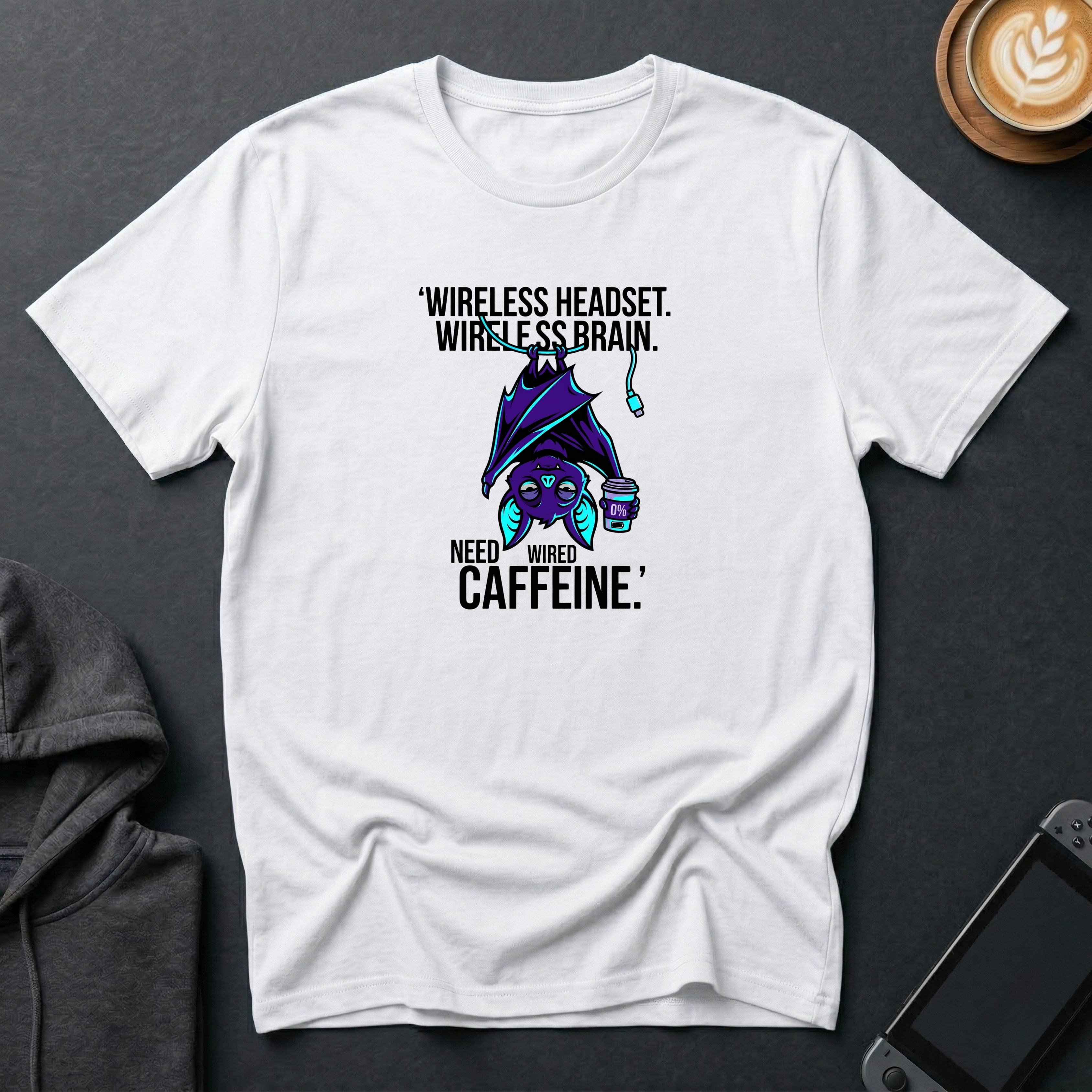 Low-Battery Bat T-Shirt
